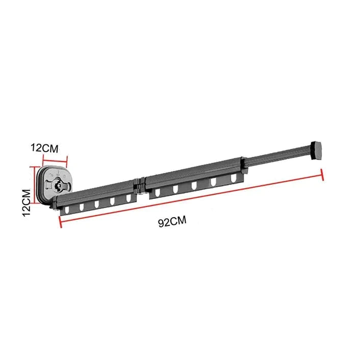 Varal Retrátil de Parede Para Secagem