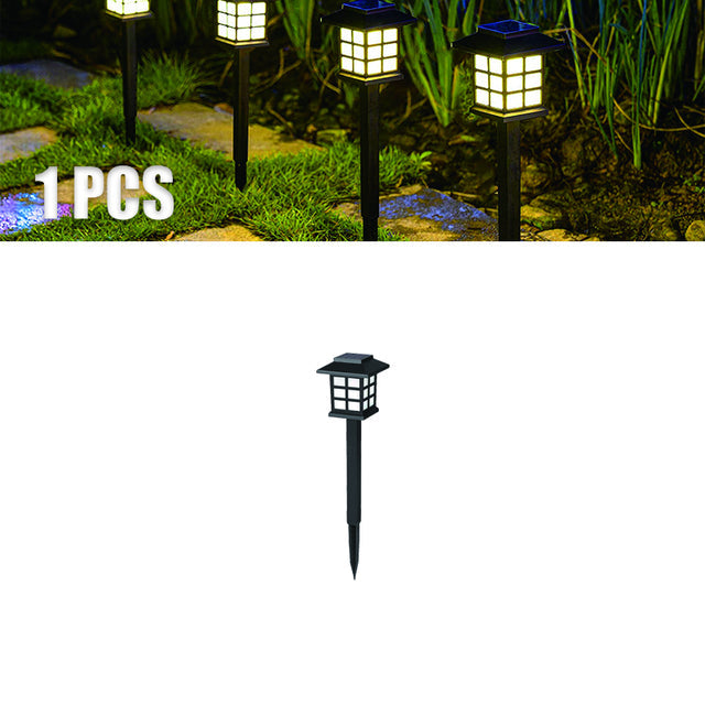 Luminária de Jardim com Placa Solar À Prova D 'água