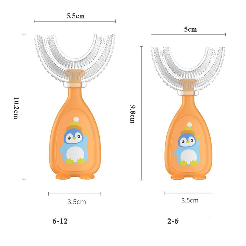 Escova de dentes infantil 360° Graus