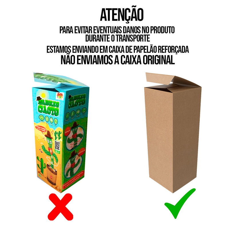 Cacto Dançarino e Falante Original