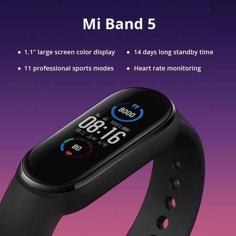 Mi Smart Band 5: a nova pulseira inteligente da Xiaomi